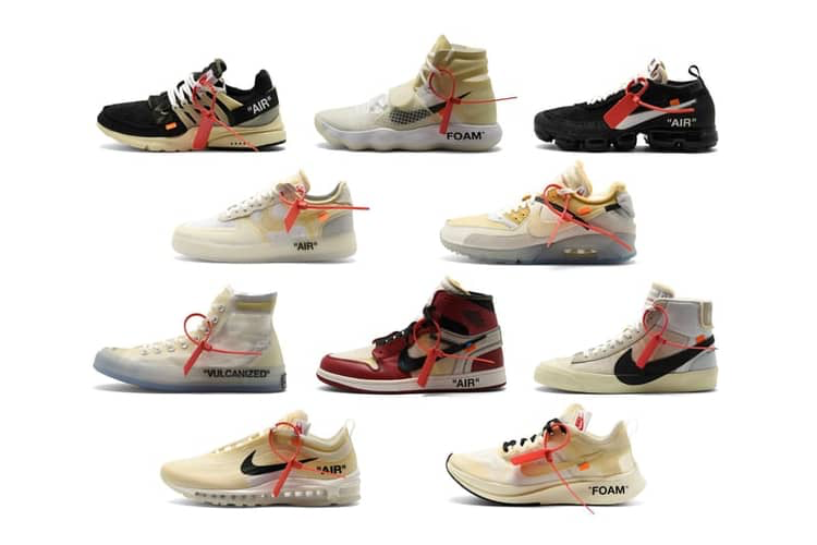 Las zapatillas de Nike The Ten x Virgil Abloh