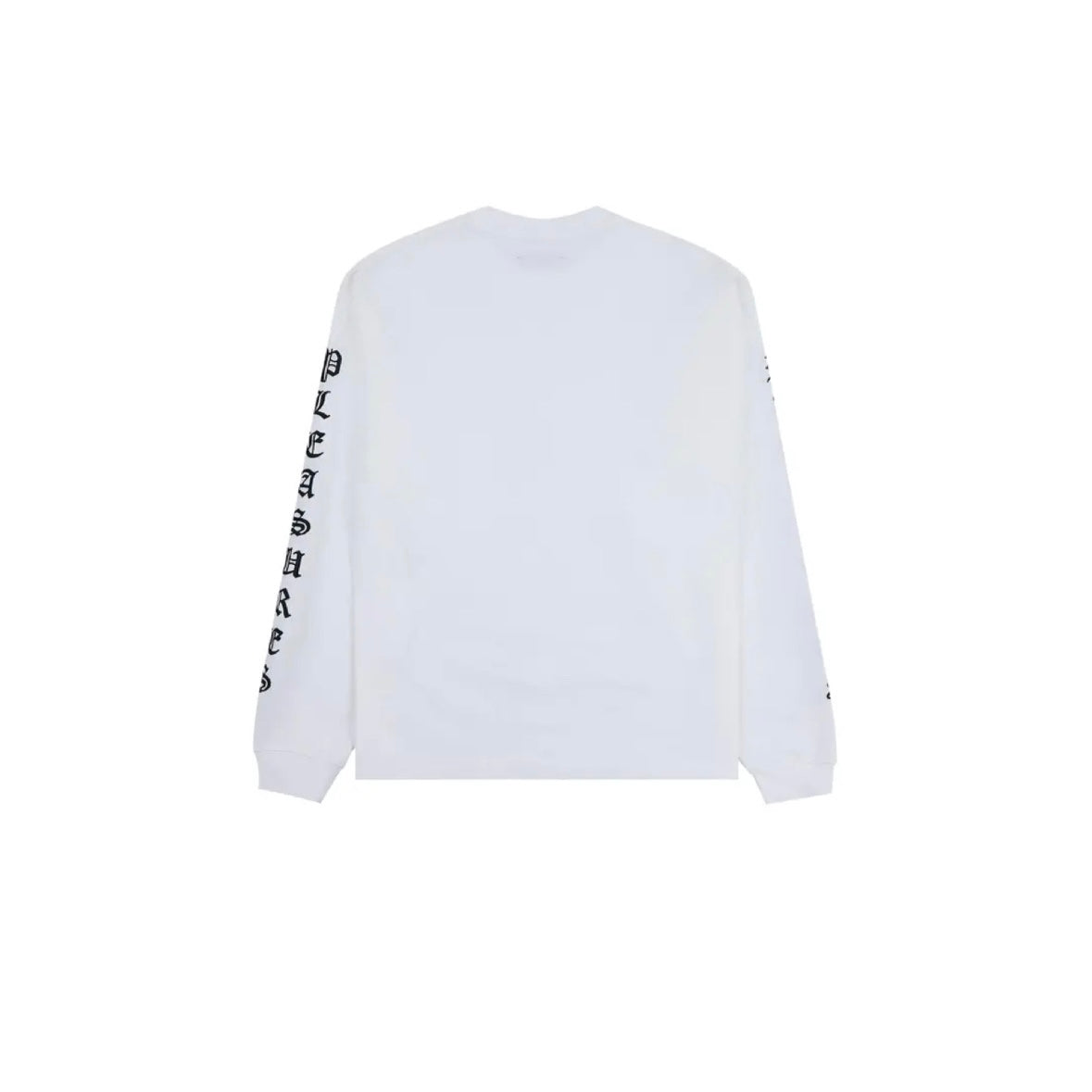 PLEASURES OE HEAVYWEIGHT LONG SLEEVE WHITE