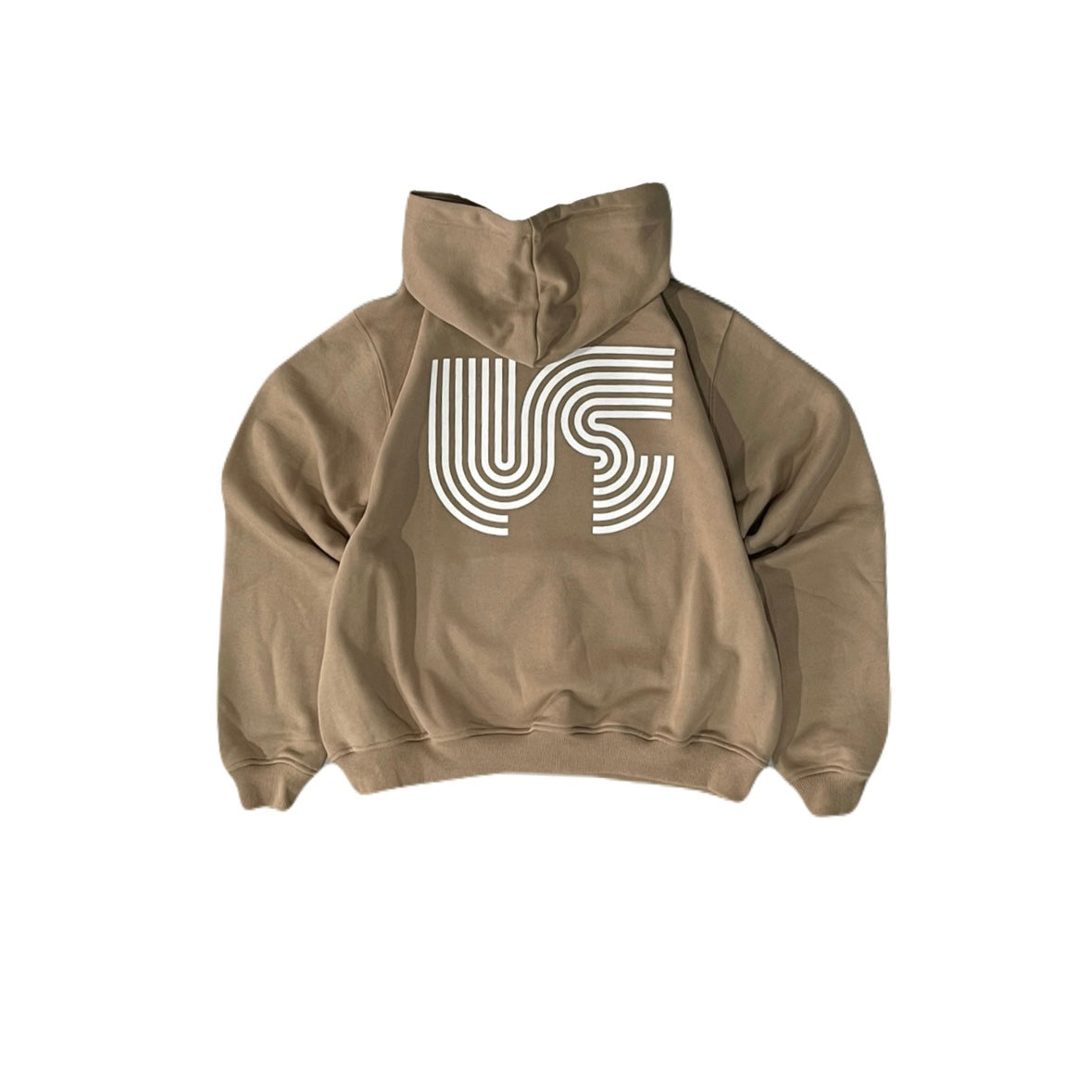 US PRJCT LOGO HOODIE BEIGE