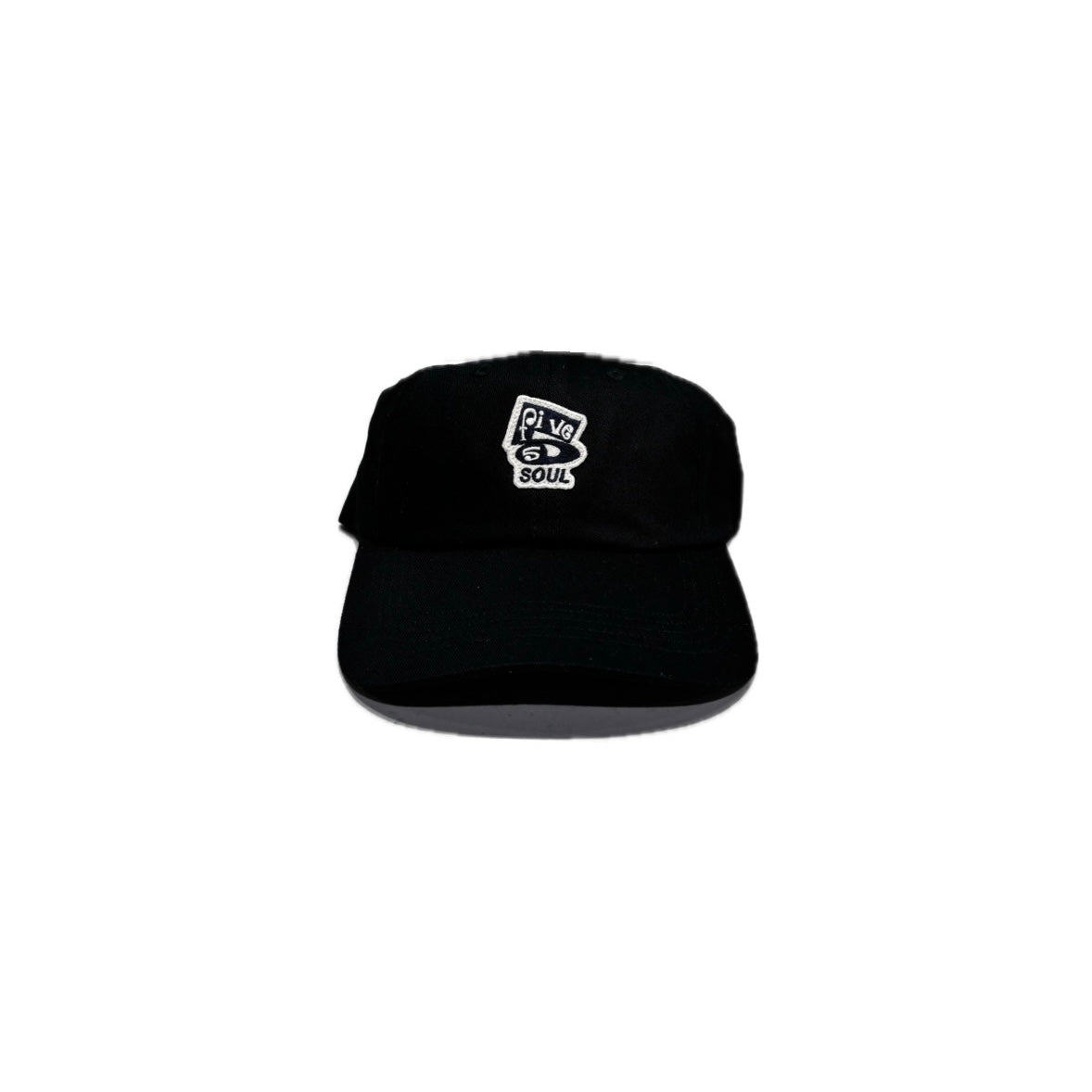 555 SOUL ORIGINAL HAT 6 PANEL BLACK