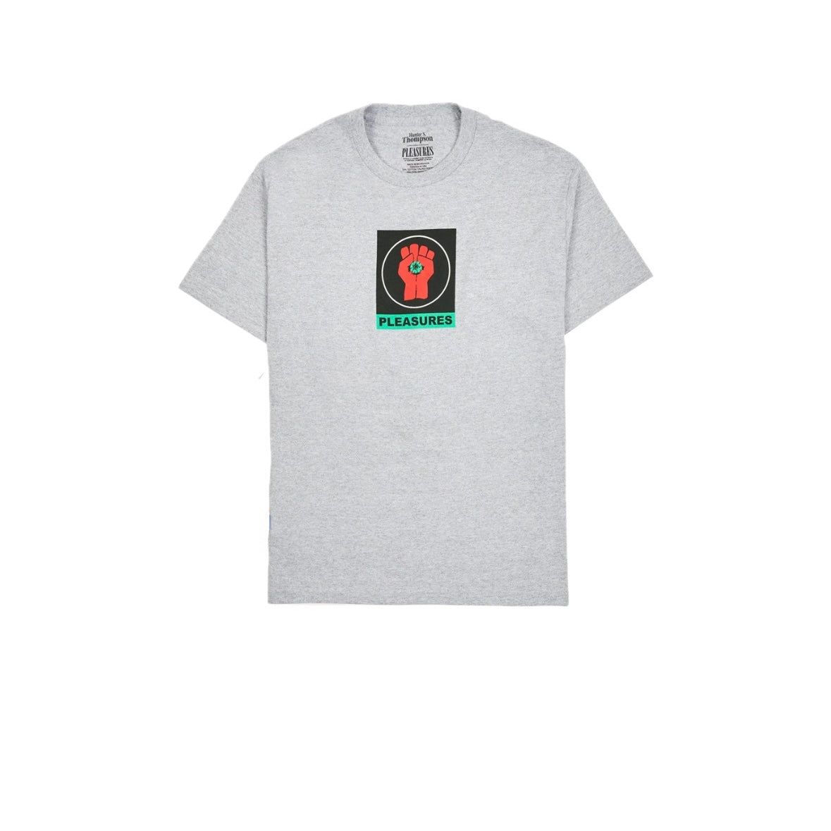 PLEASURES X HUNTER THOMPSON BADGE T-SHIRT