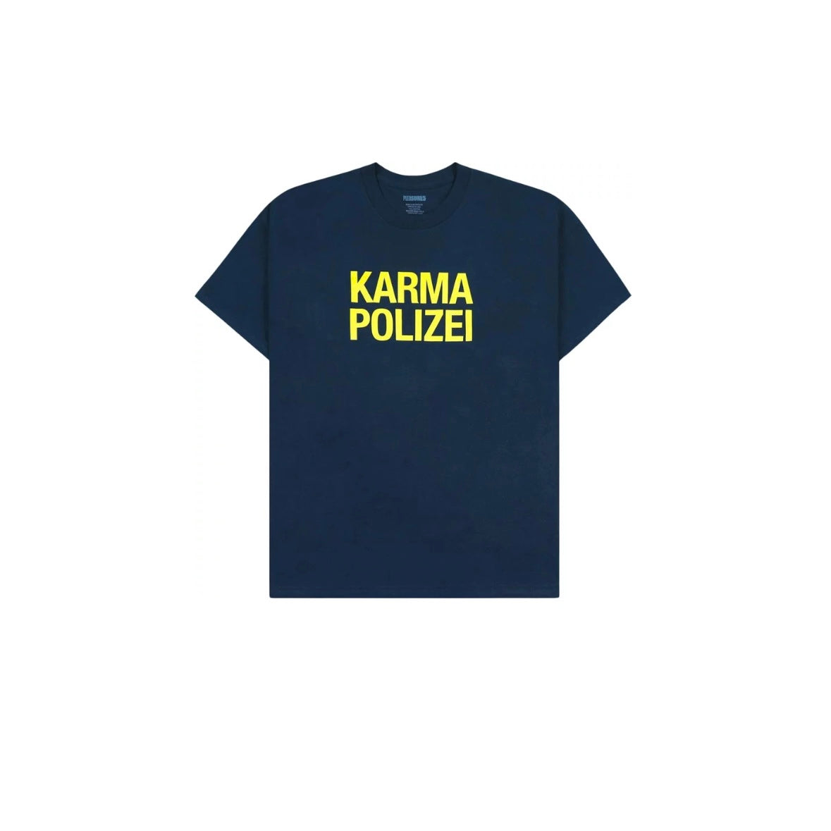 PLEASURES KARMA T-SHIRT NAVY