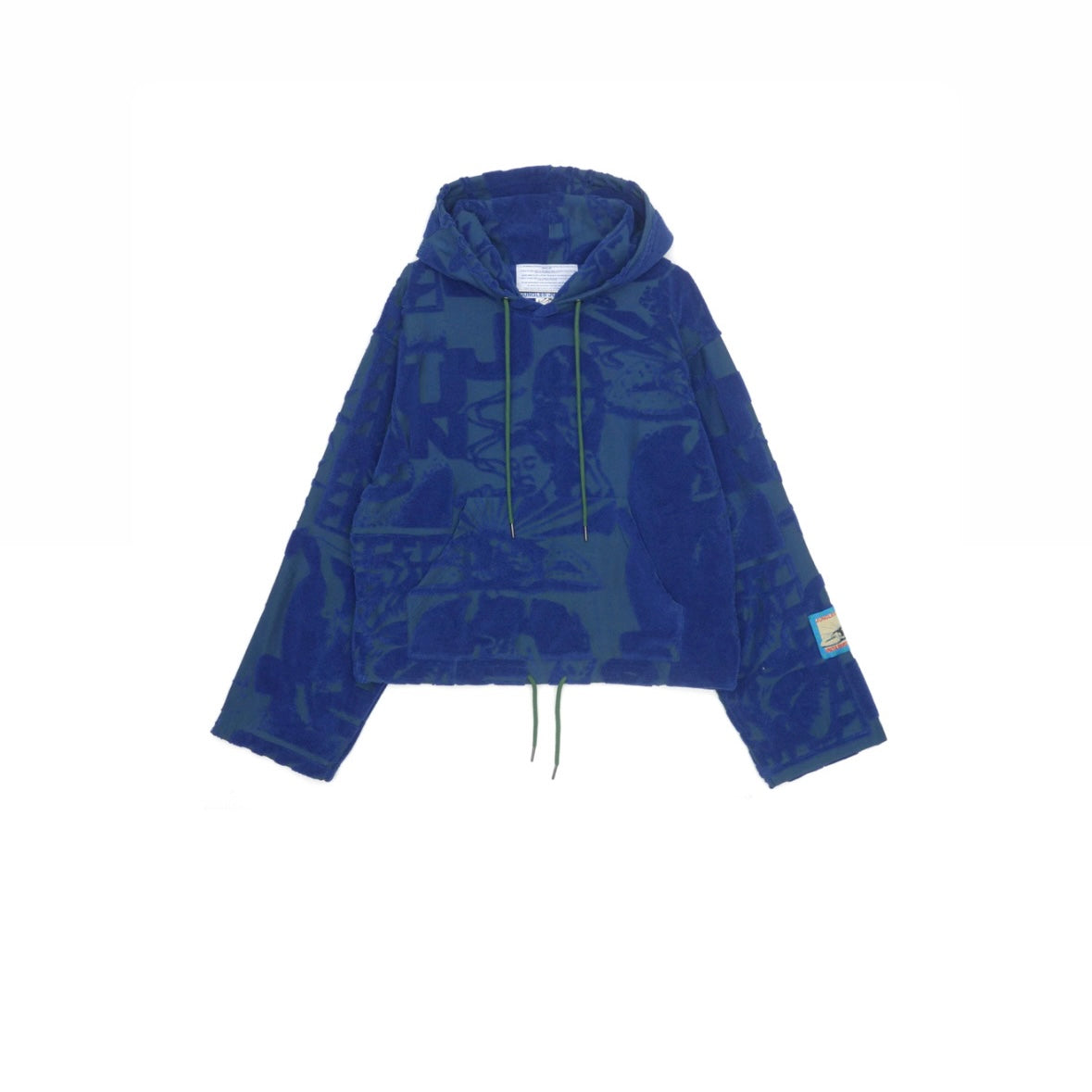 JUNGLES JUNGLES TERRY TOWELLING HOODIE