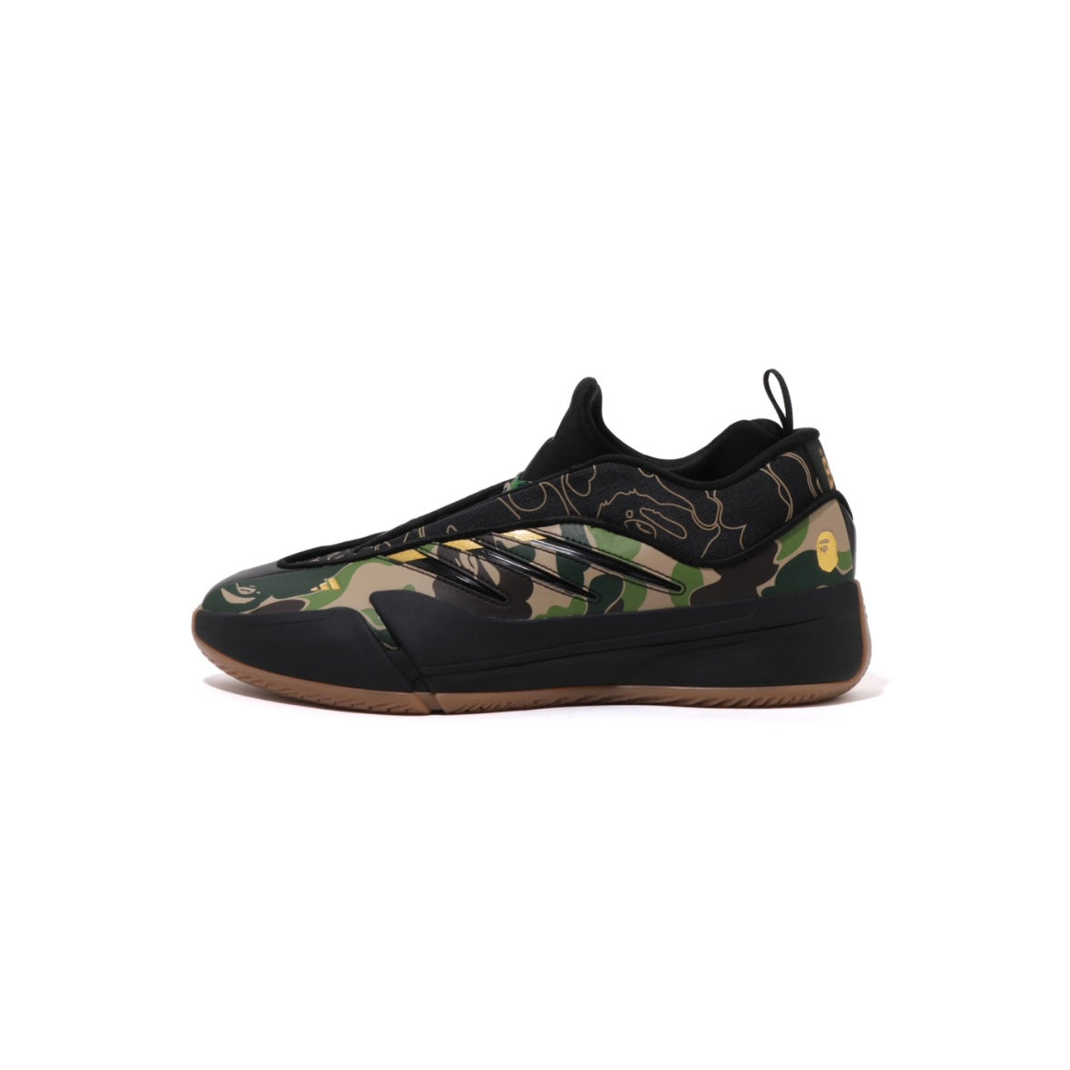 ADIDAS DAME 9 X BAPE BLACK GREEN