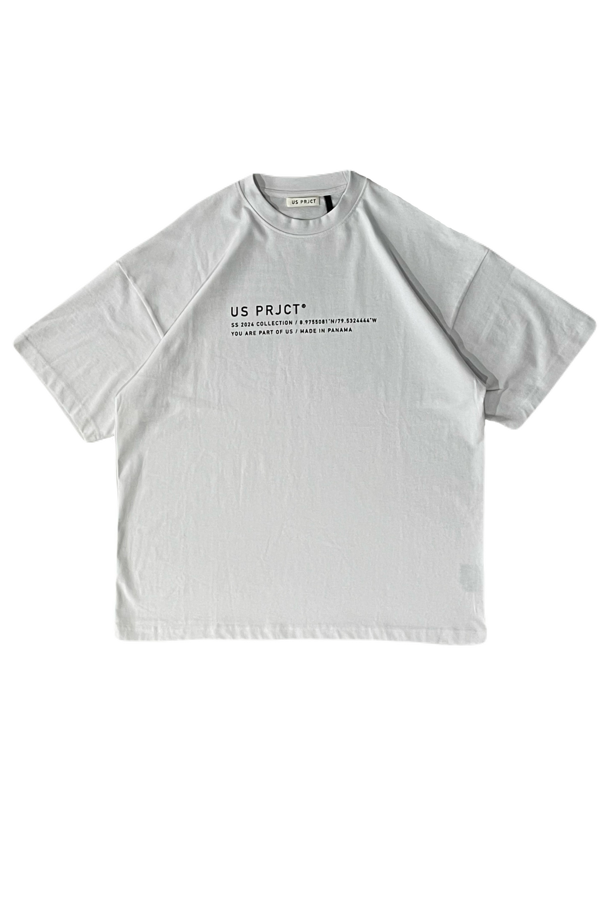 US PRJCT LOGO T-SHIRT WHITE