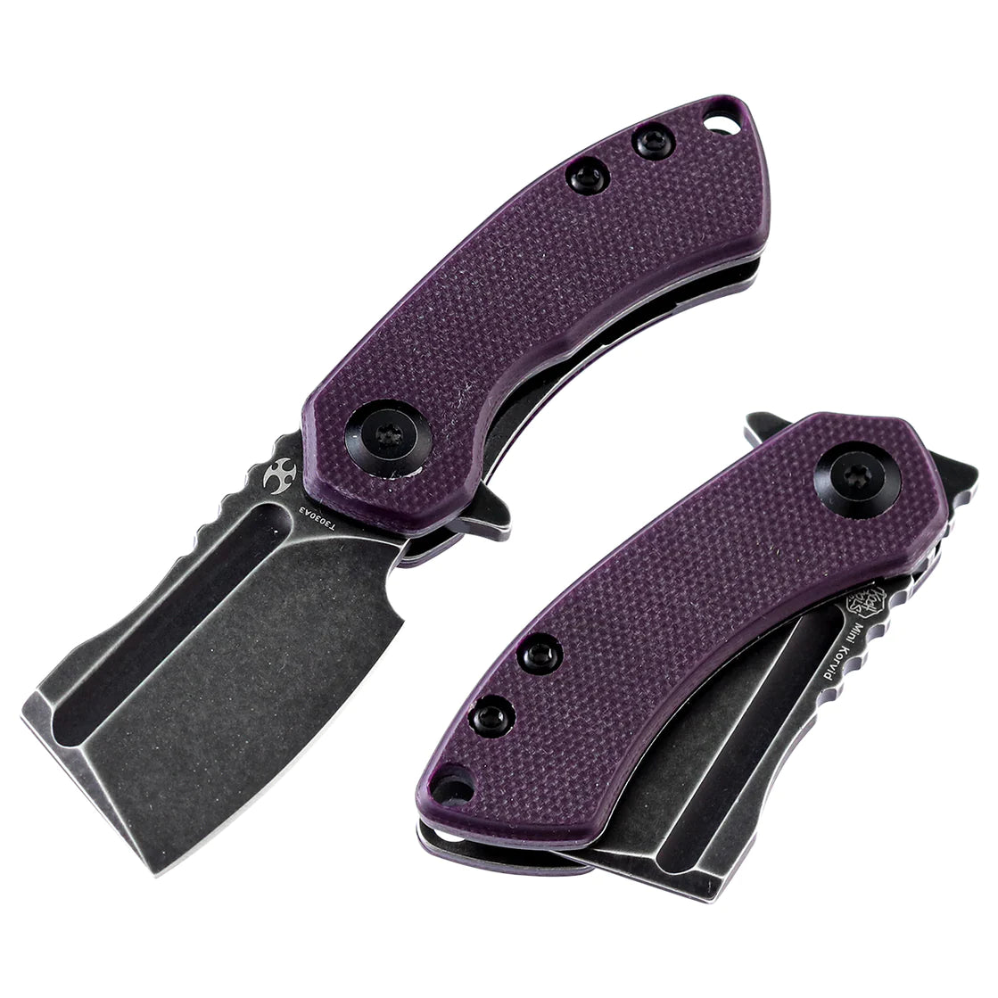 KANSEPT MINI KORVID PURPLE G10 HANDLE