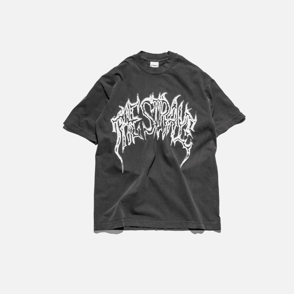 STRAYE METAL VINTAGE BLACK S/S T-SHIRT