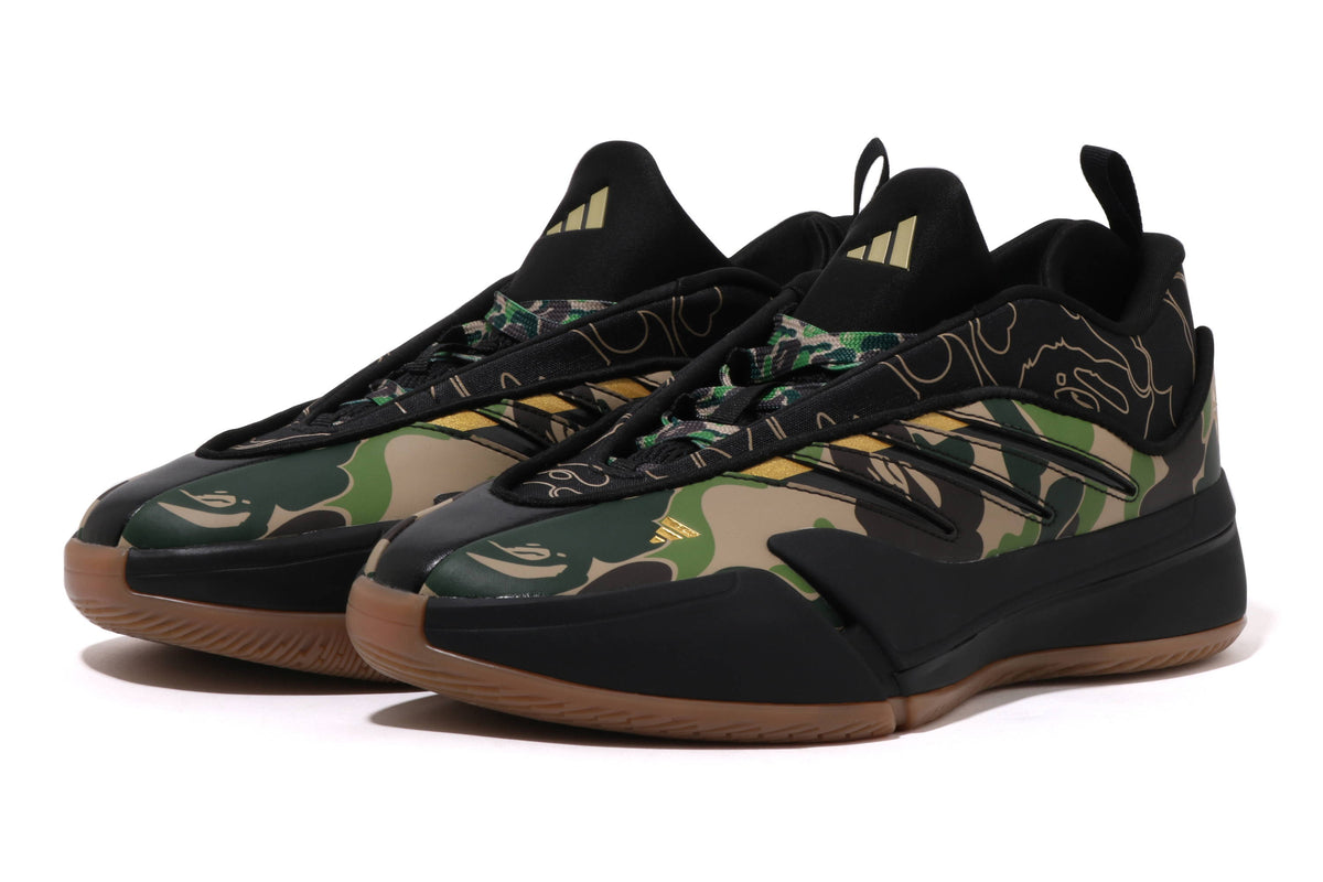 ADIDAS DAME 9 X BAPE BLACK GREEN