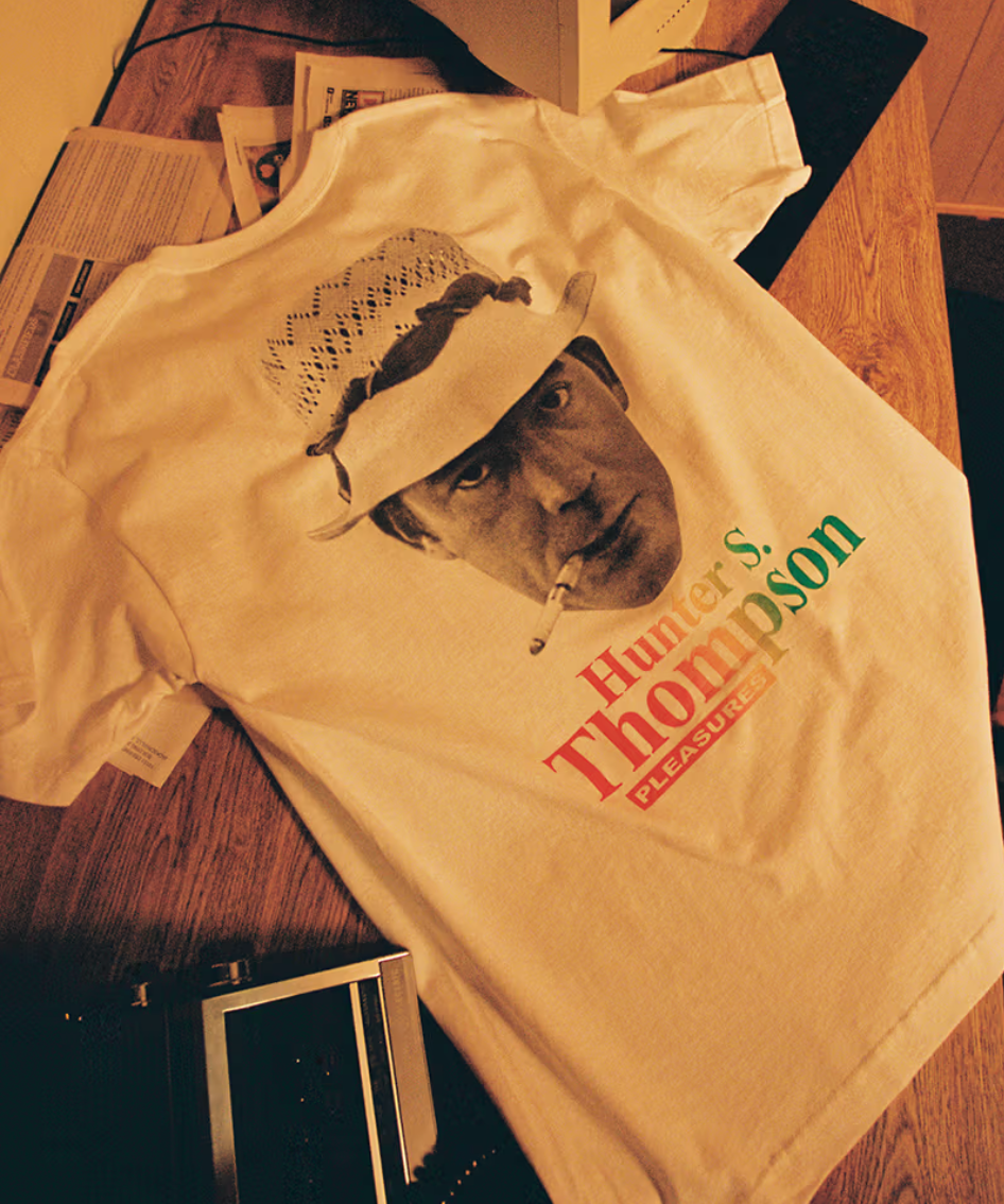 PLEASURES X HUNTER THOMPSON T-SHIRT