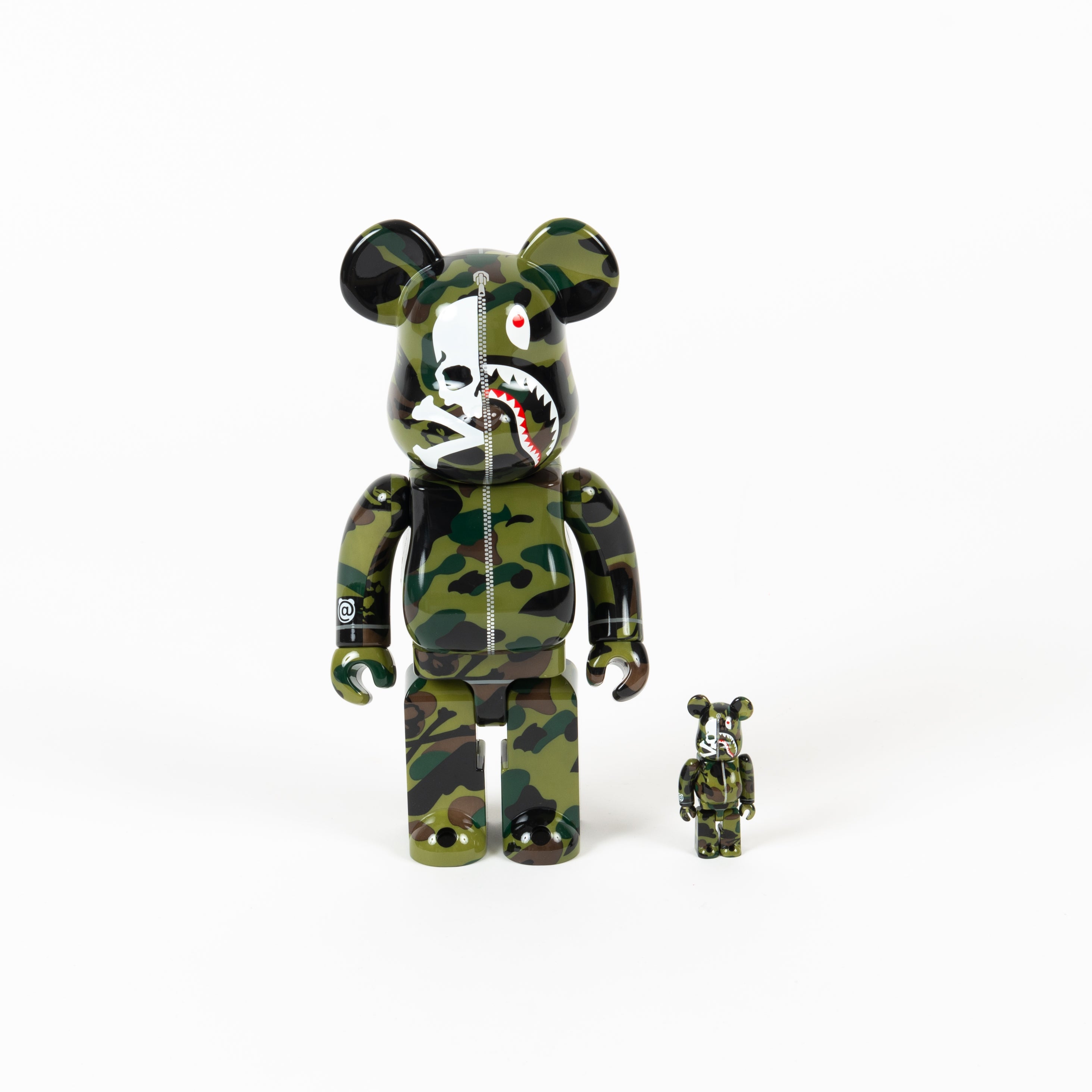 MEDICOM BE@RBRICK BAPE MASTERMIND 400% & 100% - LUST PANAMA